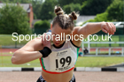 Senior womens shot putt, 2021 Northern Senior and Under-20s Champs., Leigh. Photo: David T. Hewitson/Sports for All Pics